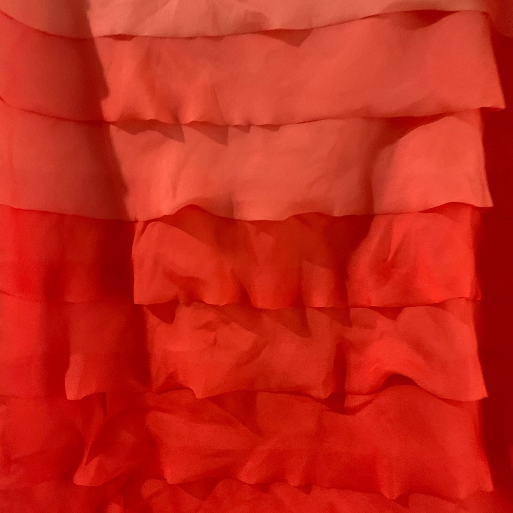 Woman’s NY&C pretty orange sleeveless top - Picture 2 of 4